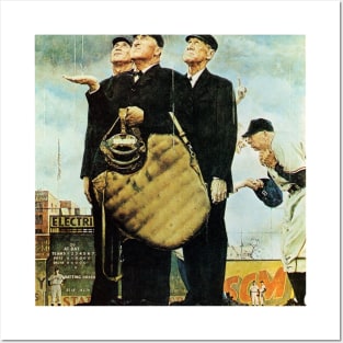 Bottom Of The Sixth 1949 - Norman Rockwell Posters and Art
